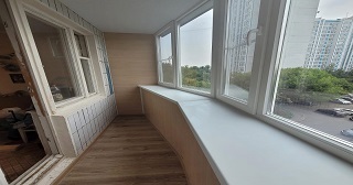 Застеклить лоджию Сарапул цена от 9705 руб. м/п. за 50 часов