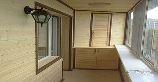 Отделка балкона под ключ Сарапул, цена от 5721 руб.